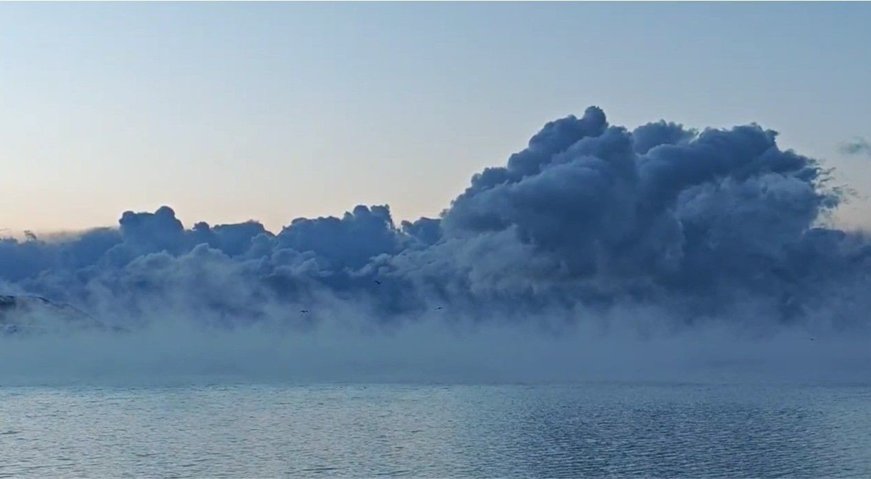 Van Gölü'ndeki Yoğun Buharlaşma Görsel Şölen Sundu - Sayfa 3