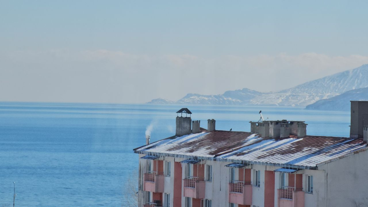 Van Gölü'ndeki Yoğun Buharlaşma Görsel Şölen Sundu - Sayfa 6