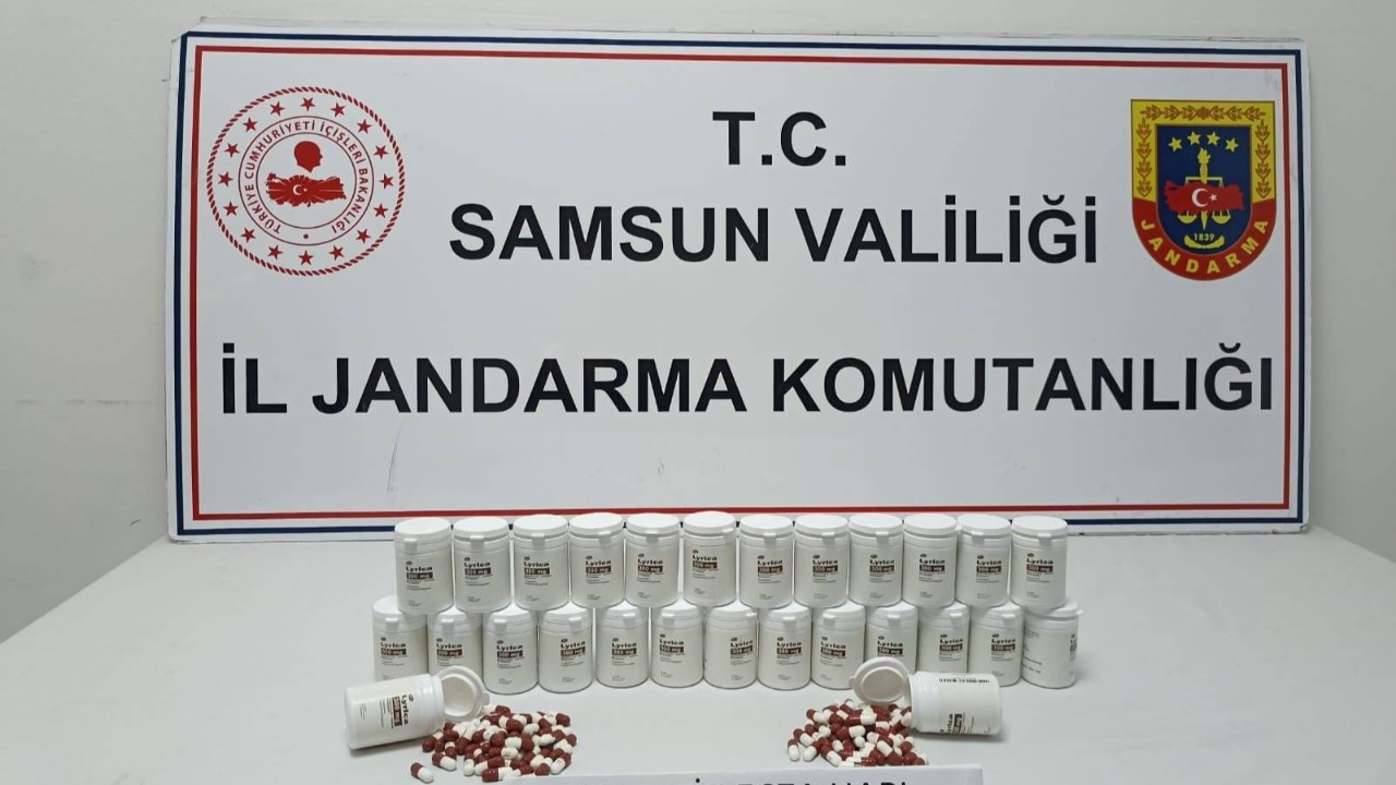 Samsun’da Uyuşturucu Operasyonu: Binlerce Hap Ele Geçirildi