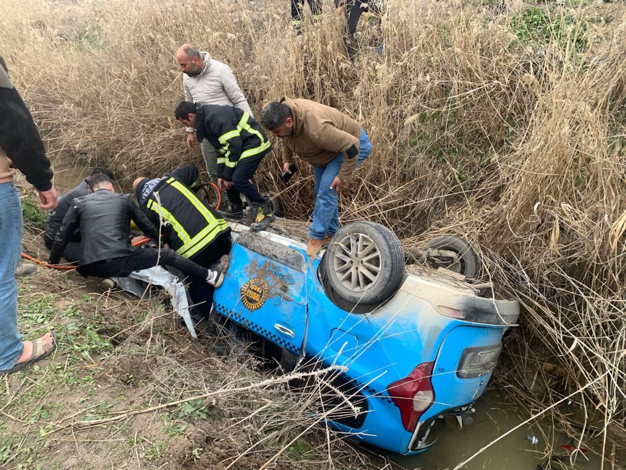 Hatay’da Taksi Sulama Kanalına Devrildi: Sürücü Hayatını Kaybetti - Sayfa 5