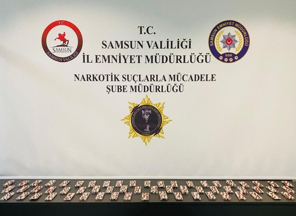 Samsun’da Uyuşturucu Operasyonu! Binlerce Hap Ele Geçirildi - Sayfa 1