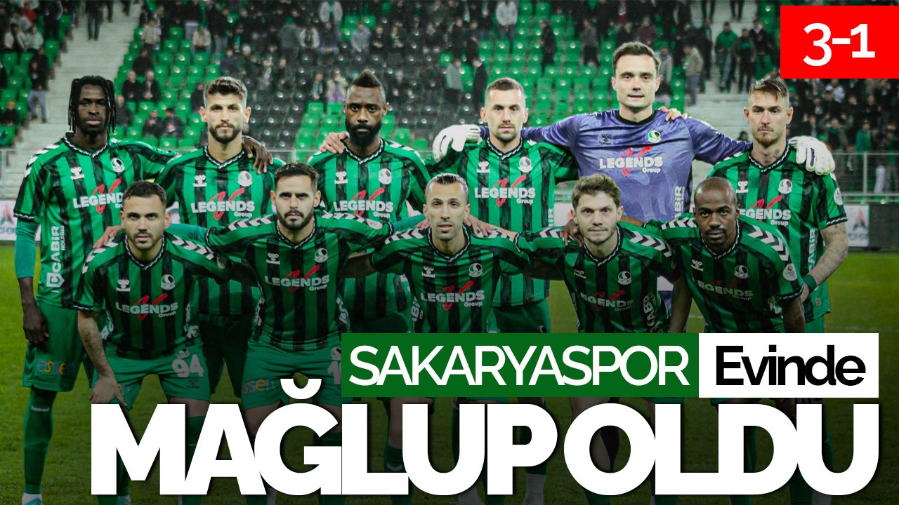 Sakaryaspor Karagümrük’e Yenildi: 1-3