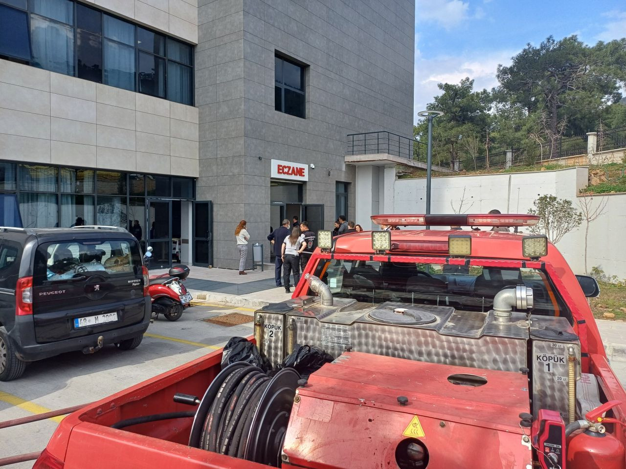 Marmaris Devlet Hastanesi’nde Yangın Paniği! Hastalar Tahliye Edildi - Sayfa 2