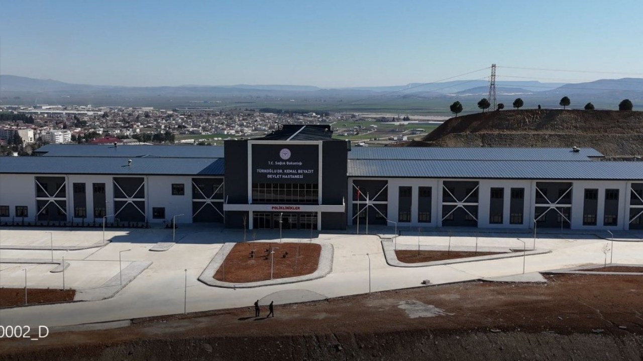 Türkoğlu Devlet Hastanesi Hasta Kabulüne Başladı