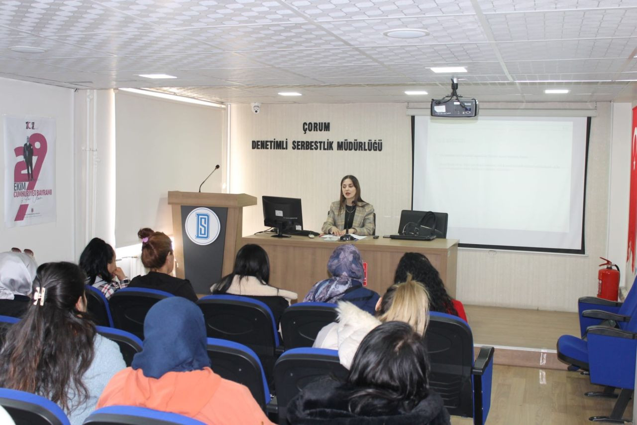 Çorum’da Denetimli Serbestlik Yükümlüsü Kadınlara Anlamlı 8 Mart Etkinliği - Sayfa 1
