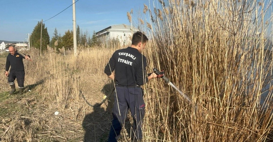 Kütahya Tavşanlı’da Otluk Alanda Yangın Paniği - Sayfa 3