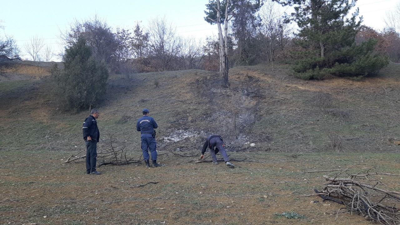 Bolu’da Orman Yangınına Çoban Müdahale Etti, Facia Önlenildi