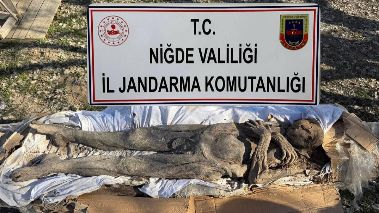 Niğde’de Şoke Eden Mumya Operasyonu! 6 Kişi Gözaltına Alındı