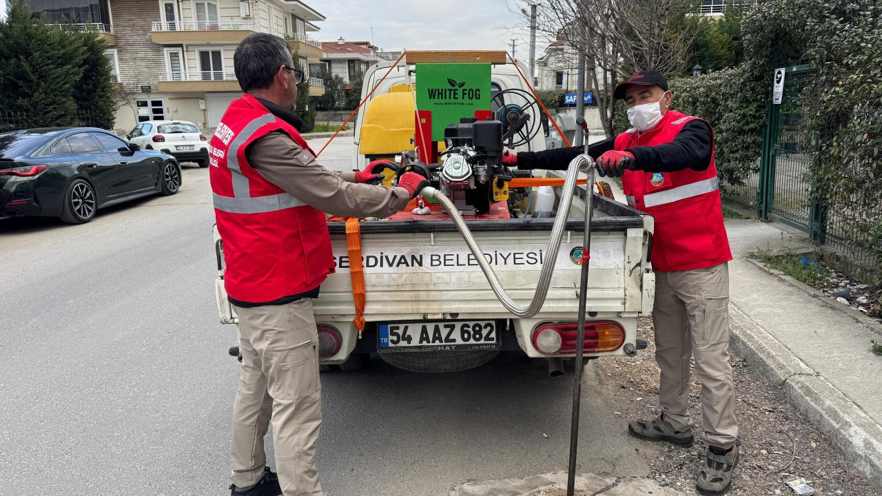Serdivan Belediyesi Yaz Öncesi Sivrisineklere Karşı Önlem Aldı