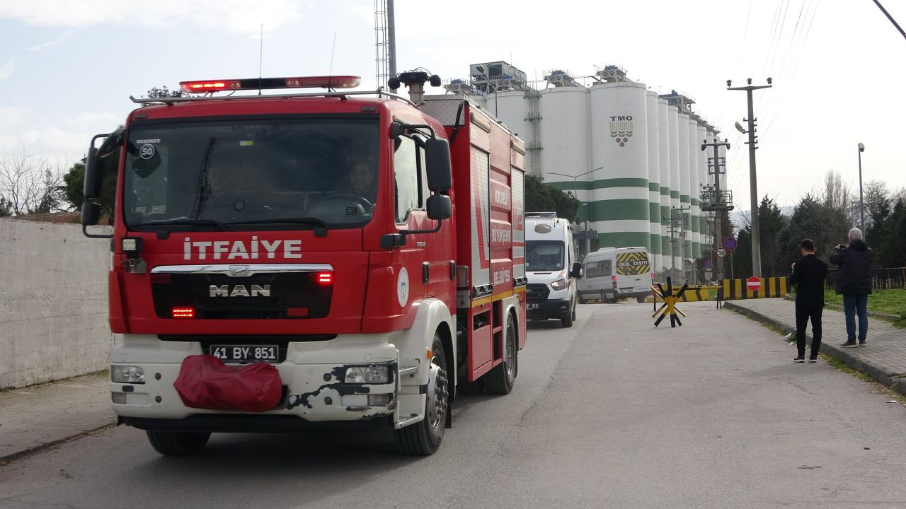 Kocaeli TMO'da Çıkan Yangın Ekipleri Harekete Geçirdi - Sayfa 1