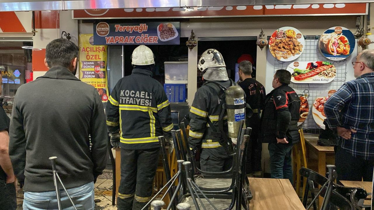 Kocaeli'de Restoranda Korkutan Yangın - Sayfa 2