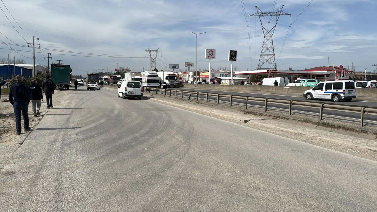 Sakarya'da Tosun Krizi! D-100'de Trafik Durdu, O Anlar Kameraya Yansıdı! - Sayfa 6
