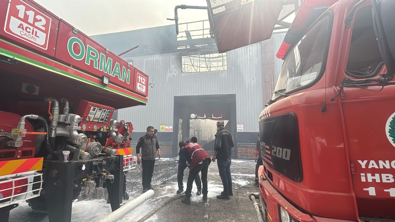 Bolu'da Fabrika Yangını Kontrol Altına Alındı - Sayfa 2