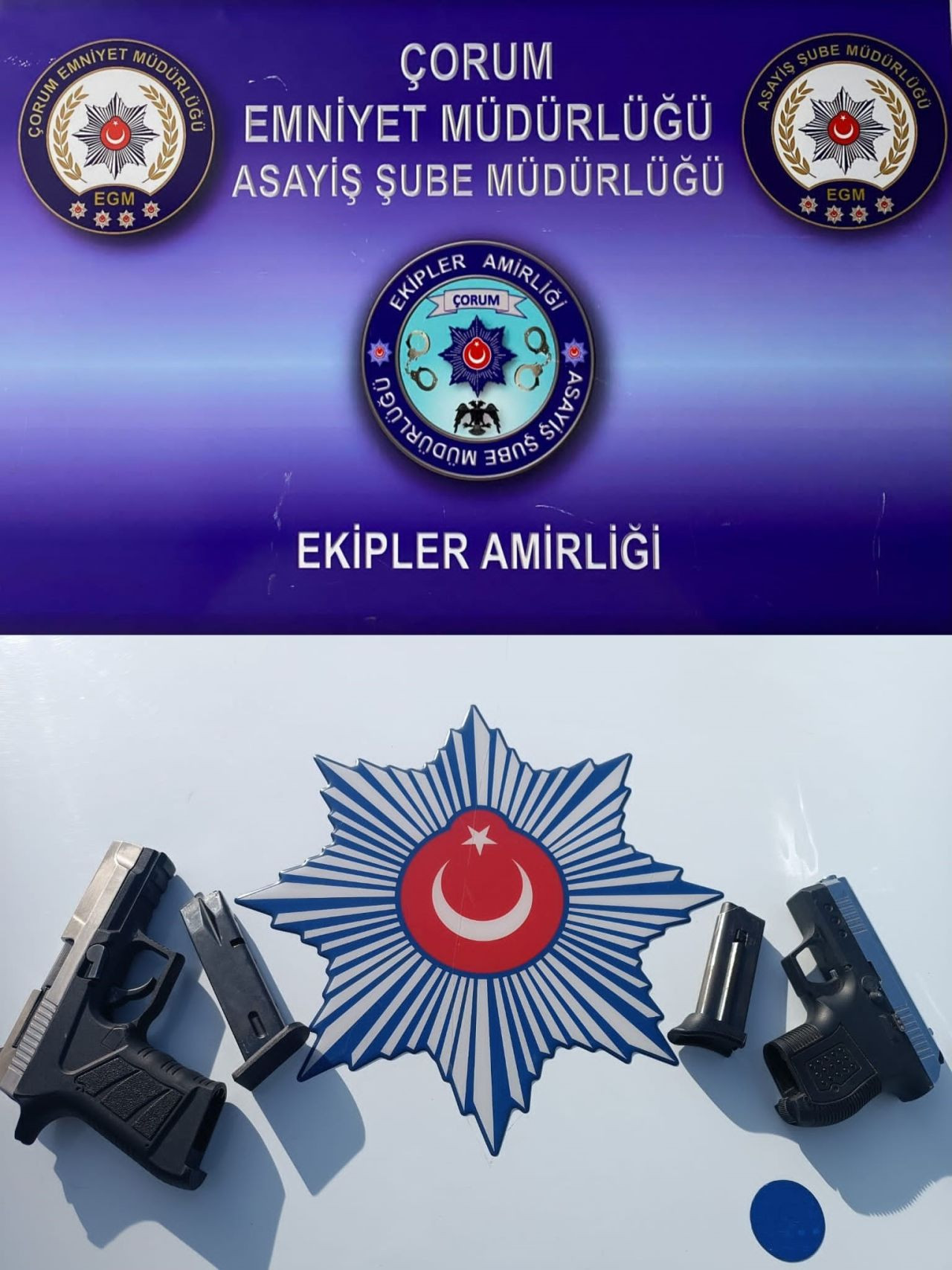 Çorum’da Asayiş Operasyonları: Silah, Uyuşturucu ve Aranan Şahıslar Yakalandı - Sayfa 1