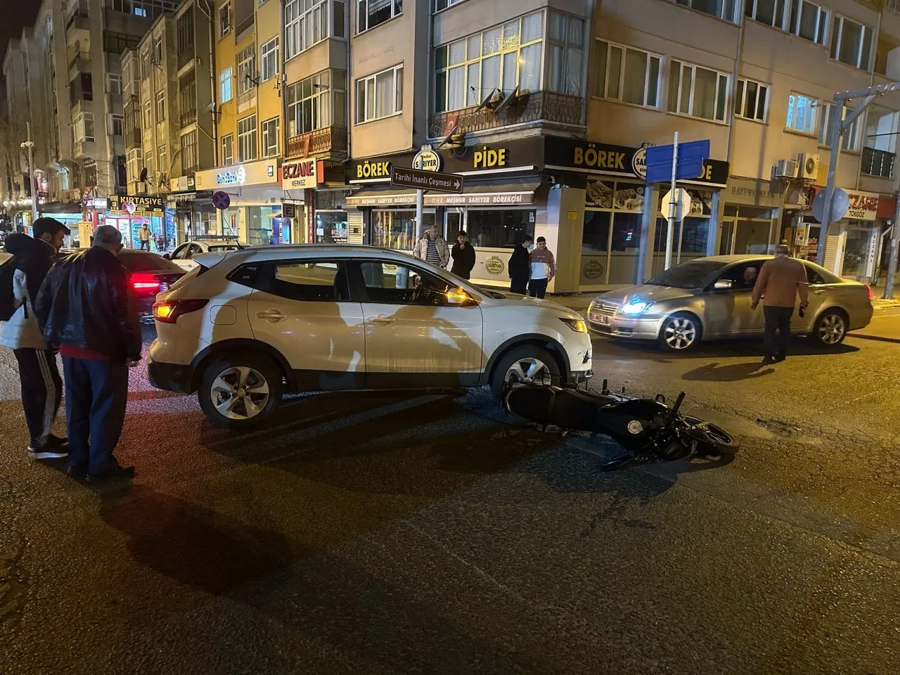 Tekirdağ’da Motosiklet ile Otomobil Çarpıştı: 1 Yaralı