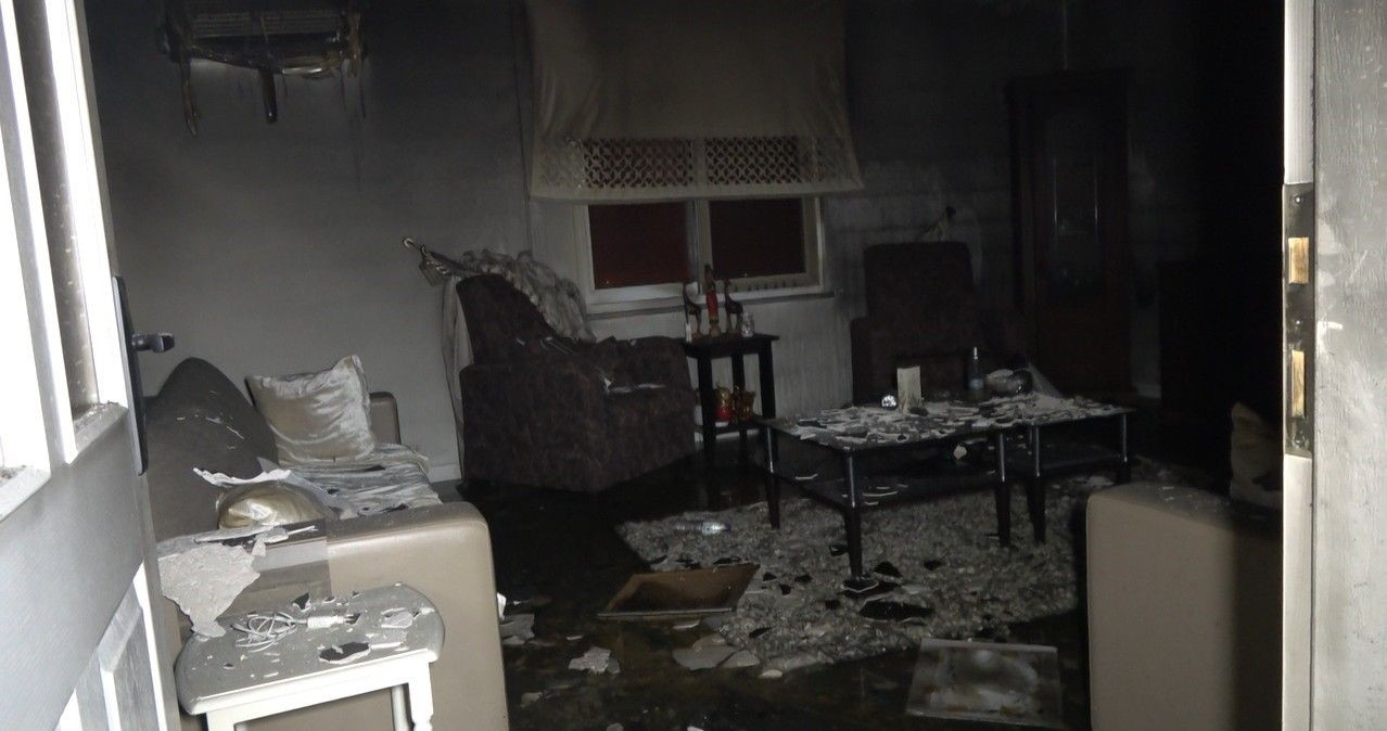 Alanya'da 5 Katlı Binanın Çatı Katında Çıkan Yangın Yürekleri Ağıza Getirdi - Sayfa 3