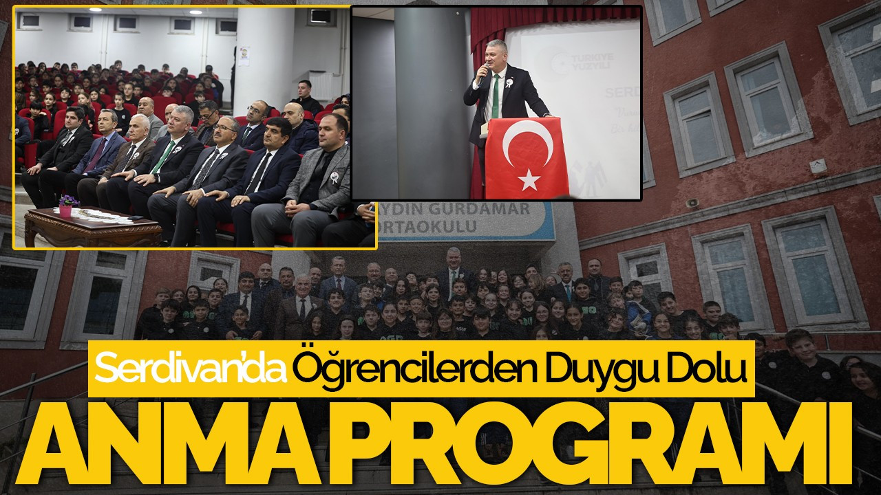 Serdivan’da Çanakkale Zaferi, Öğrencilerin Gösterileriyle Anıldı