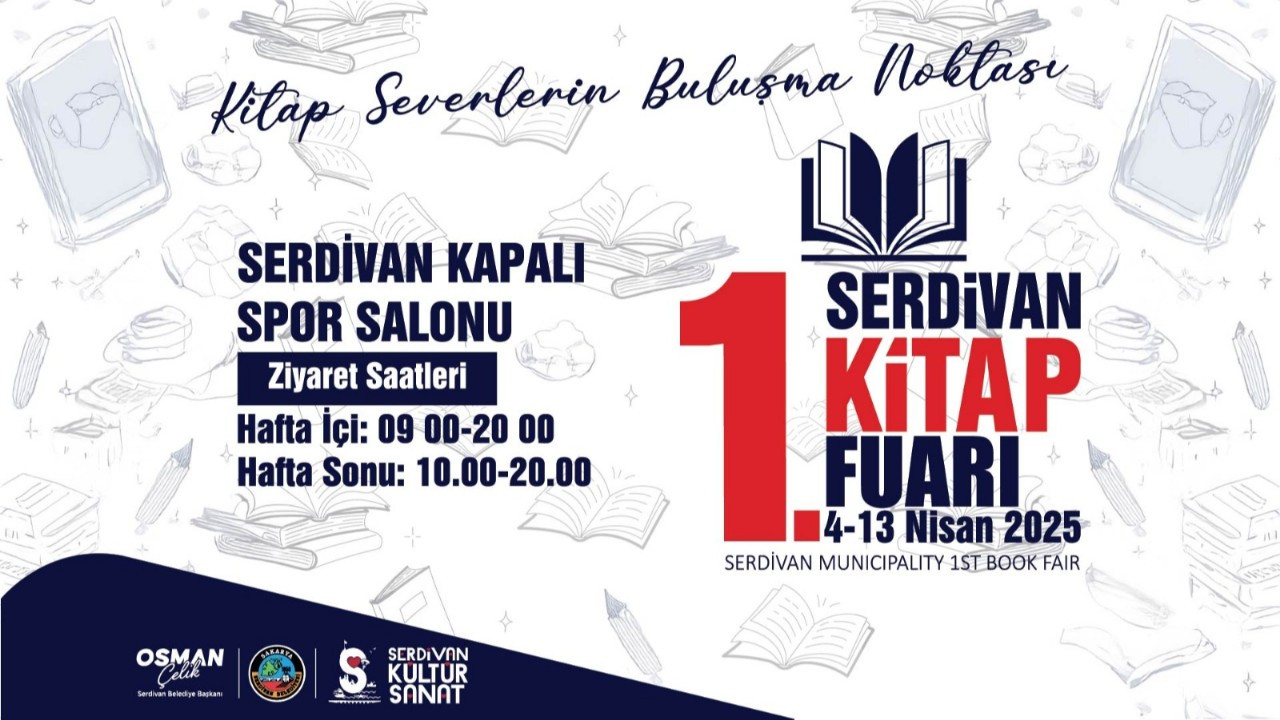 Serdivan Kitap Fuarı Sakaryalı Okurlarla Buluşmaya Hazırlanıyor