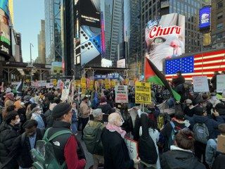 New York’ta Binlerce Filistin Destekçisi Times Meydanı’nda Toplandı - Sayfa 11