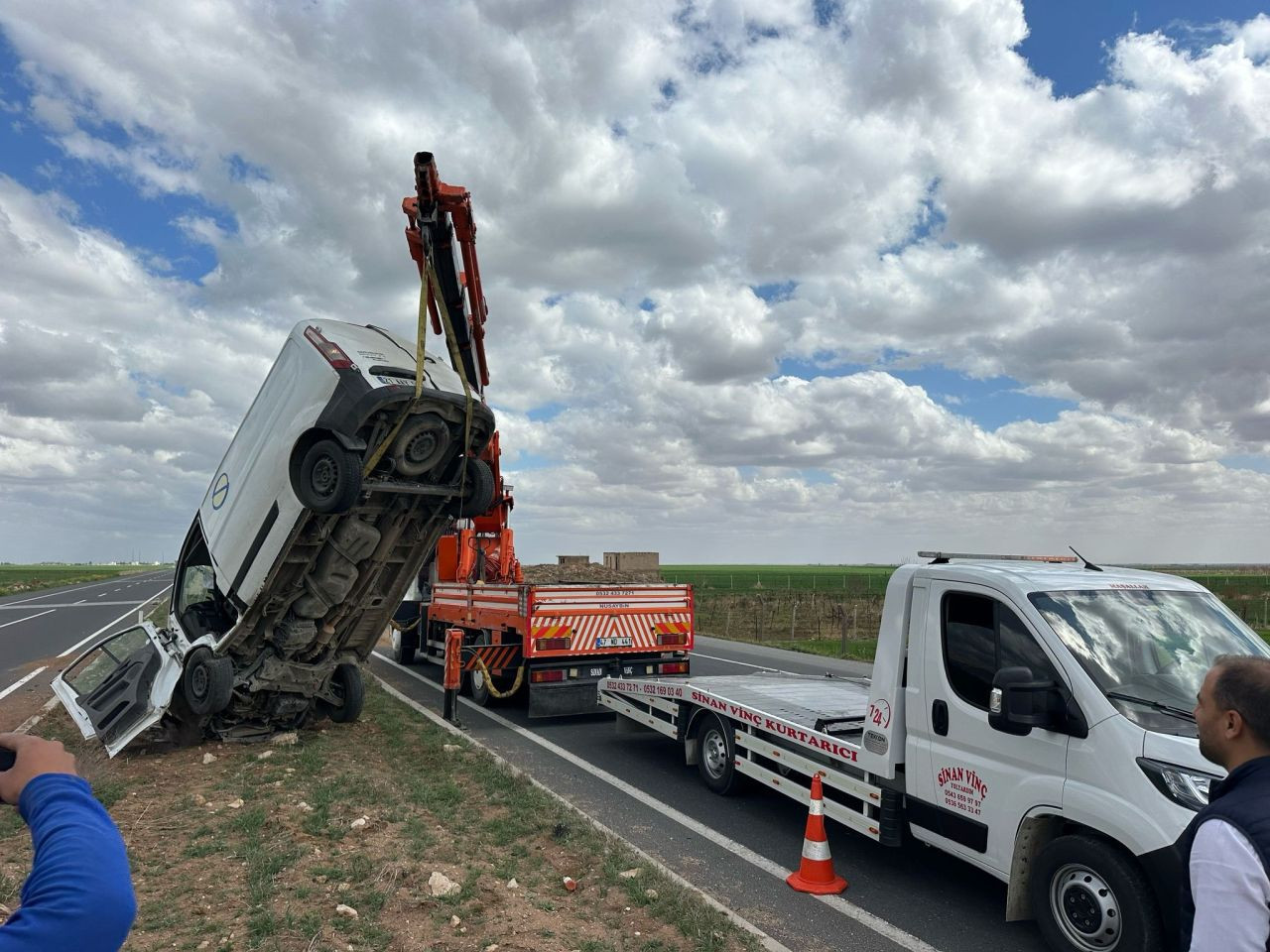 Mardin'de Takla Atan Kamyonet Kazasında 1 Kişi Yaralandı - Sayfa 1