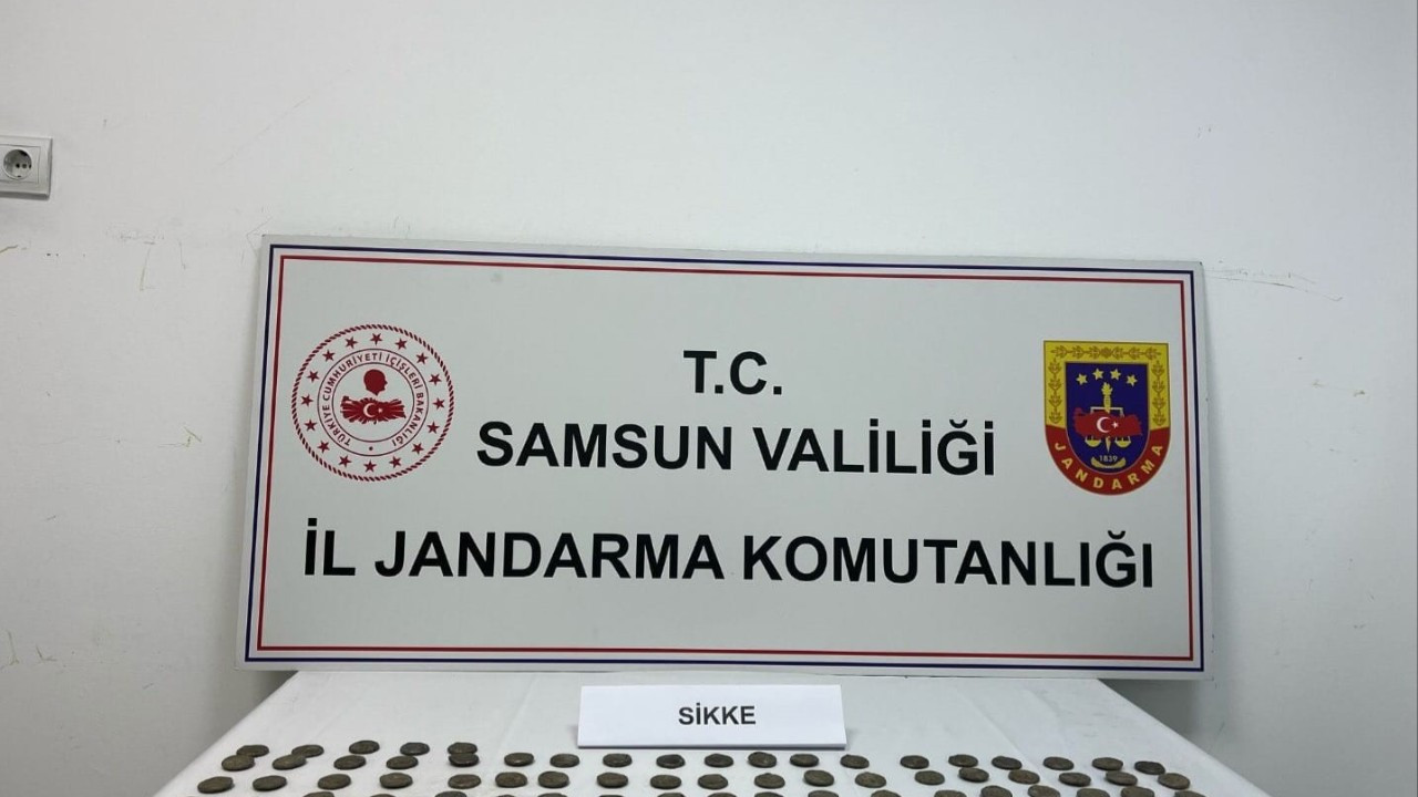 Samsun'da Tarihi Eser Operasyonu: 138 Adet Sikke Ele Geçirildi