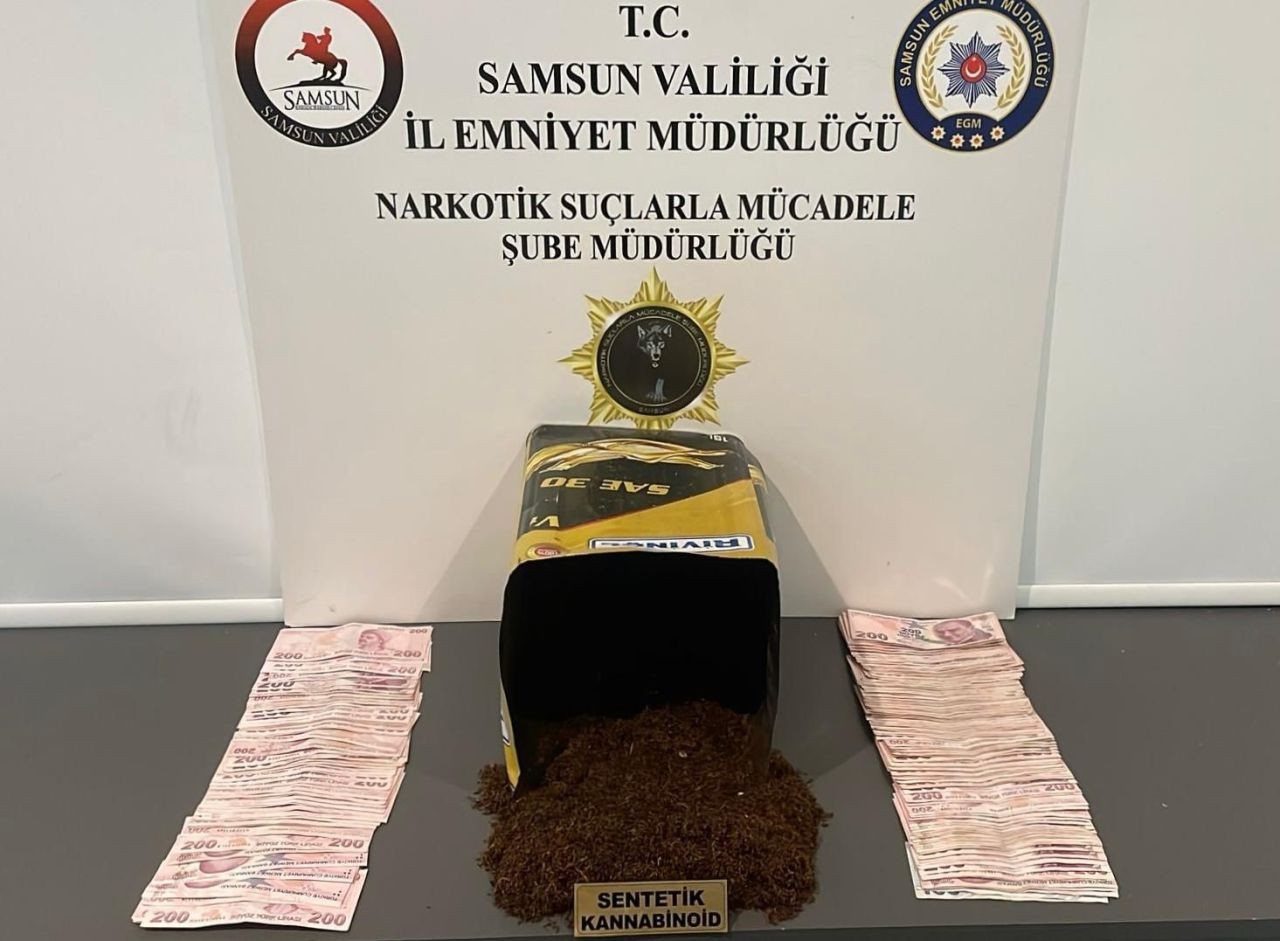 Samsun'da Uyuşturucu Operasyonu: 650 Gram Bonzai ve 41 Bin TL Ele Geçirildi - Sayfa 1