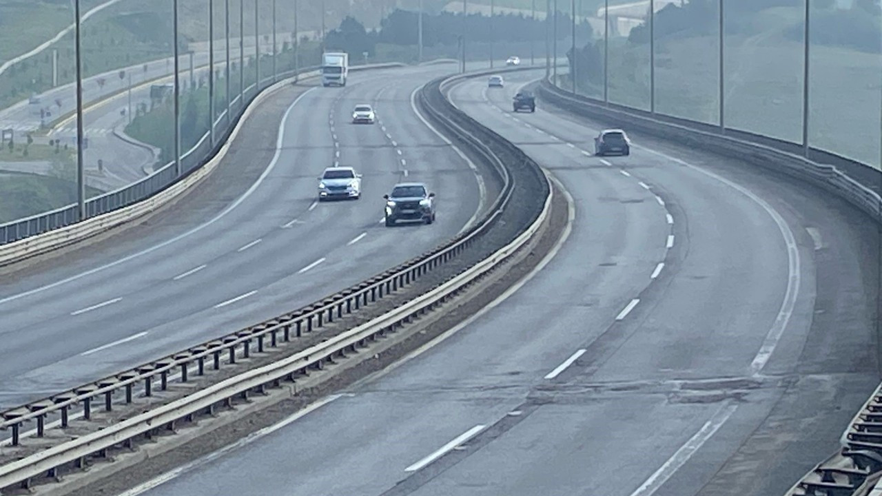 Bayramın İlk Günü TEM Otoyolu'nda Trafik Neredeyse Yok!