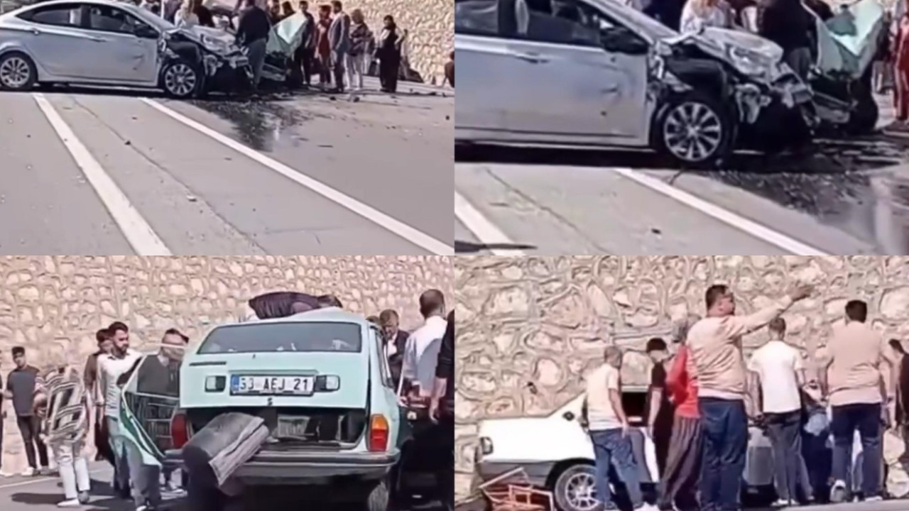 Mersin’de Üç Otomobil Çarpıştı: 1 Ölü, 9 Yaralı