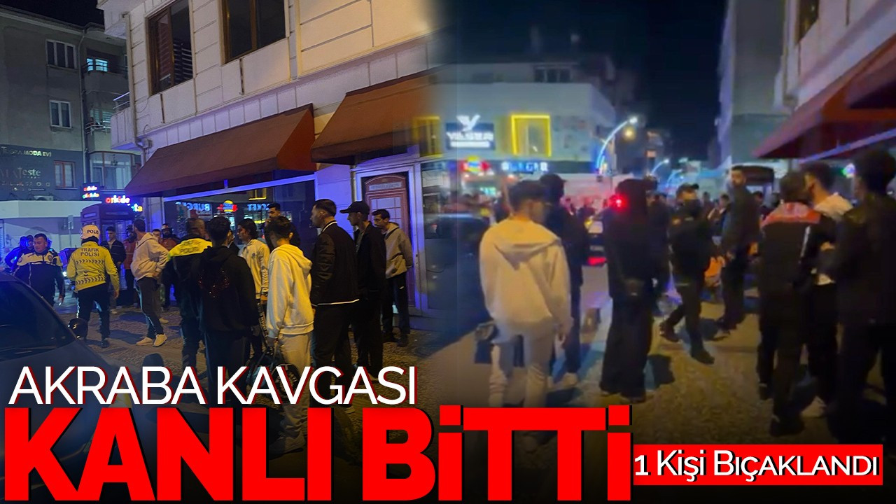 Adapazarı'nda Akraba Kavgası Kanlı Bitti: 1 Kişi Bıçaklandı