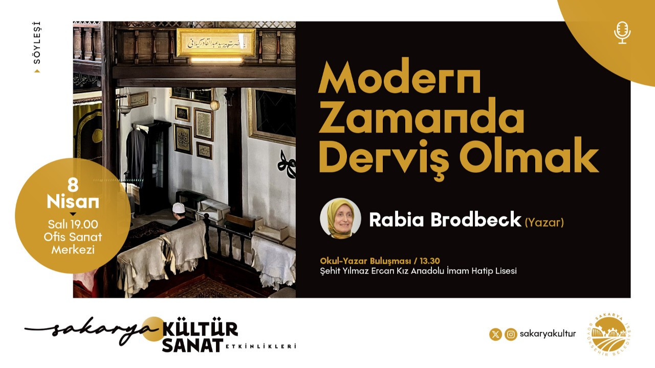 Dünyaca Ünlü Yazar Rabia Brodbeck OSM’de Sakaryalılarla Buluşuyor