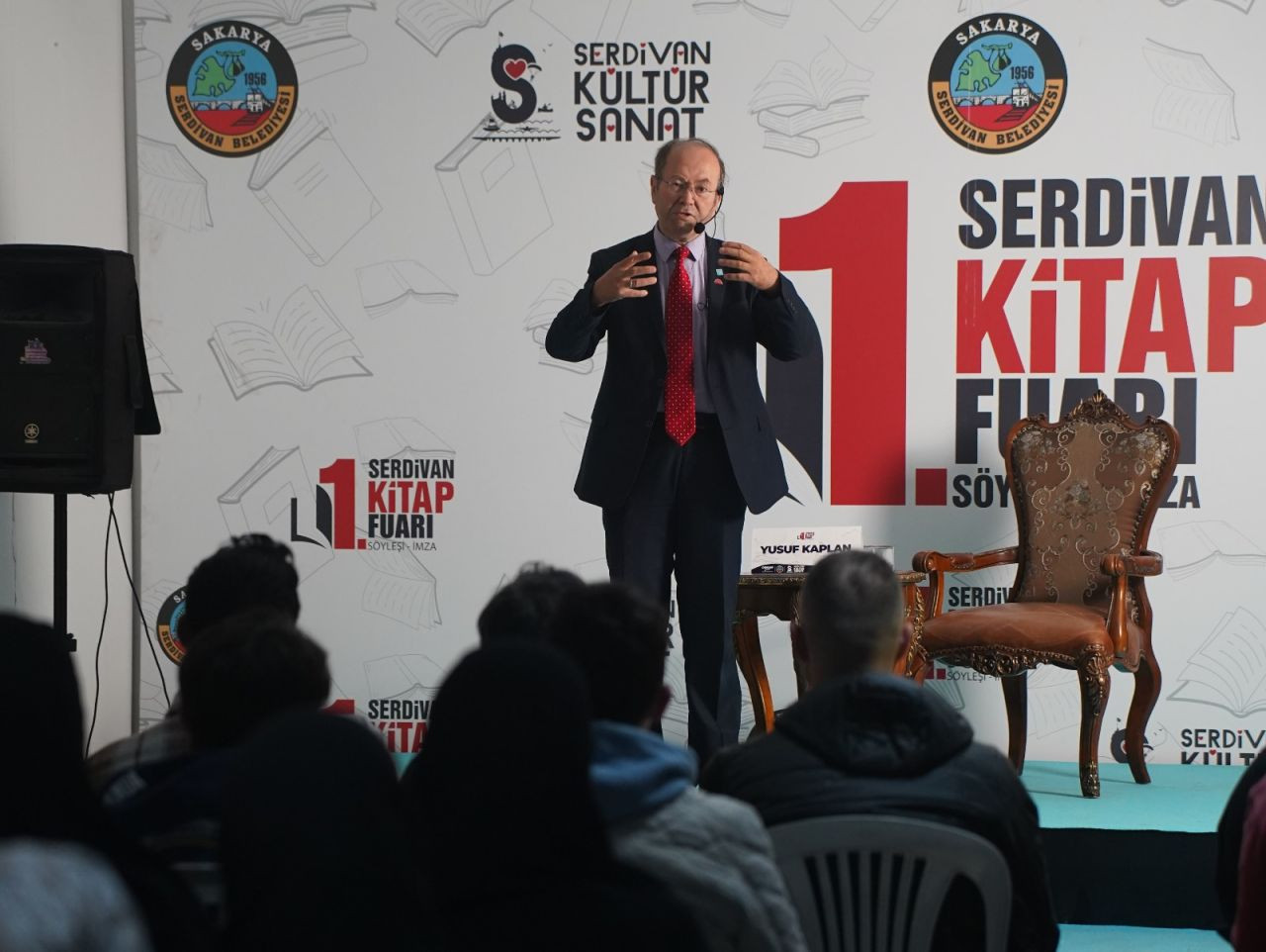Serdivan Kitap Fuarı’nda Kültür ve Edebiyat Rüzgârı: Yusuf Kaplan Okurlarıyla Buluştu - Sayfa 1