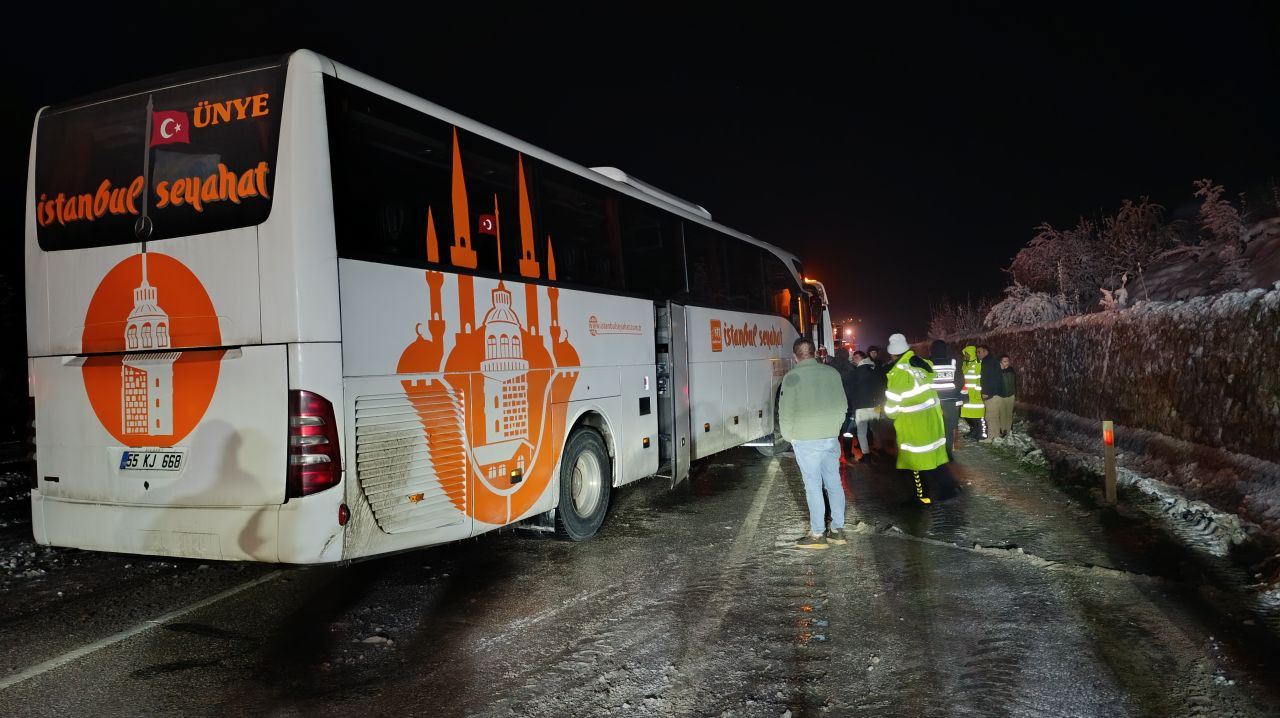 Samsun-Ankara Yolunda Otobüs İle Tır Çarpıştı: 5 Yaralı - Sayfa 2