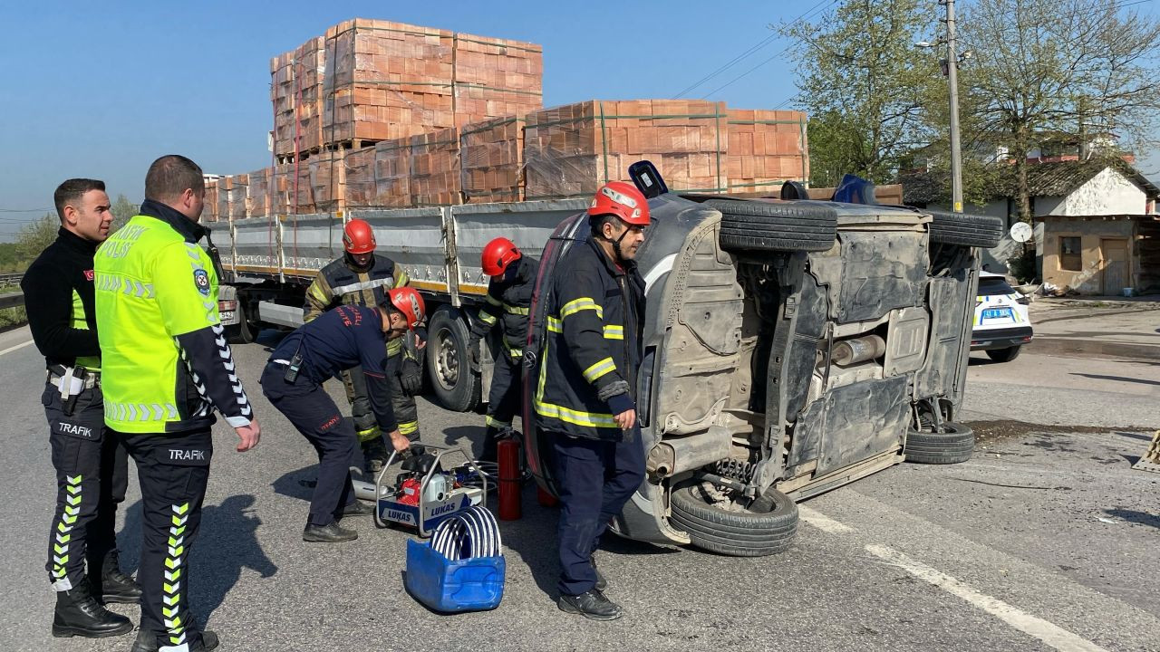 D-100'de Otomobil Tıra Arkadan Çarptı - Sayfa 3