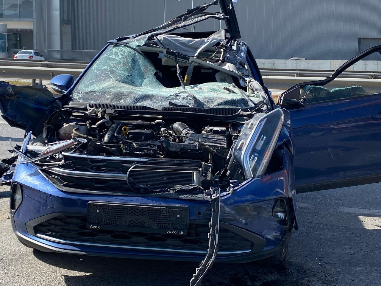 D-100'de Otomobil Tıra Arkadan Çarptı - Sayfa 5