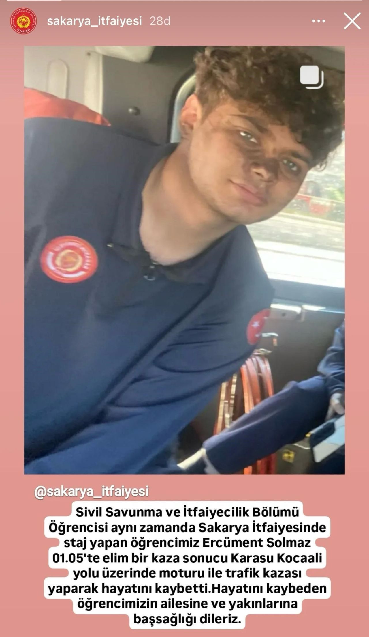 Stajyer İtfaiyeci Feci Kazada Hayatını Kaybetmişti: Can Alan Sürücü Alkollü Çıktı! - Sayfa 8