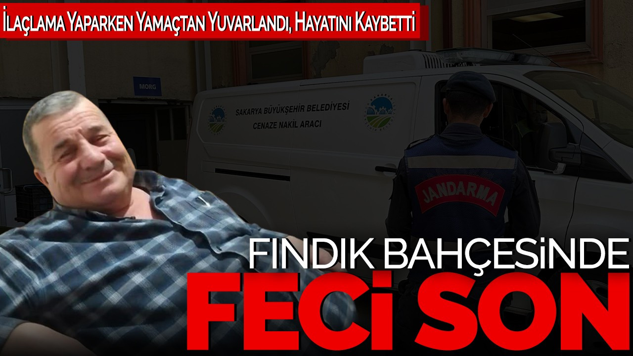 Fındık Bahçesinde Feci Son: İlaçlama Yaparken Yamaçtan Yuvarlandı, Hayatını Kaybetti