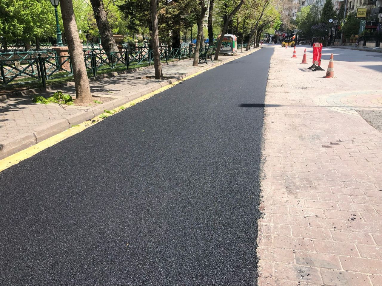 Bisiklet yolu çalışmaları hız kesmeden sürüyor - Sayfa 1