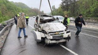 Bursa'da Kontrolden Çıkan Araç Ormana Uçtu: 1 Ölü, 3 Yaralı - Sayfa 5