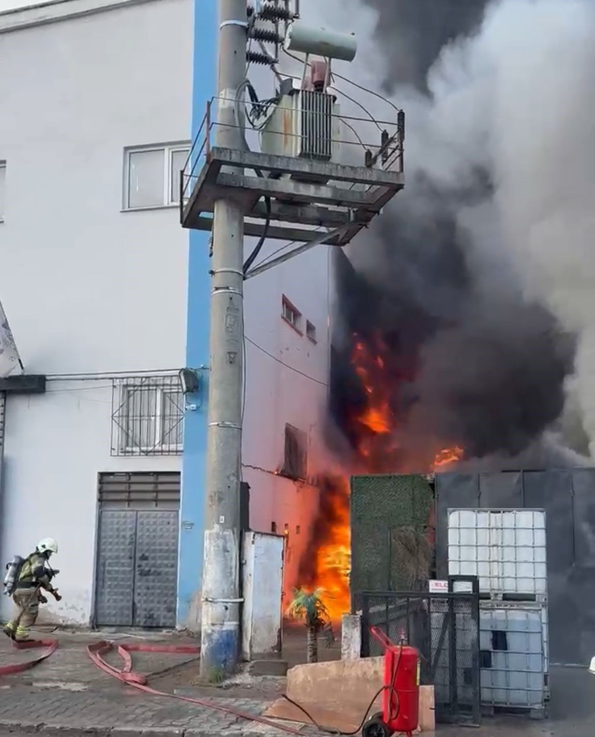 Bursa'da Fabrika Yangını Korku Dolu Anlar Yaşattı - Sayfa 5