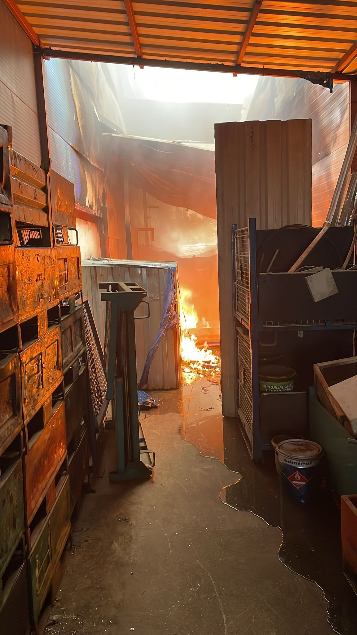 Bursa'da Fabrika Yangını Korku Dolu Anlar Yaşattı - Sayfa 7