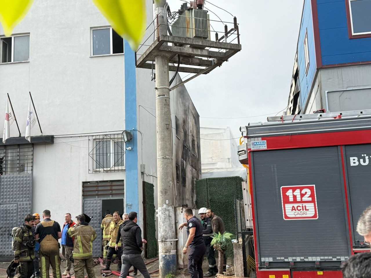 Bursa’da İki Fabrikayı Etkileyen Yangın Tamamen Söndürüldü - Sayfa 5