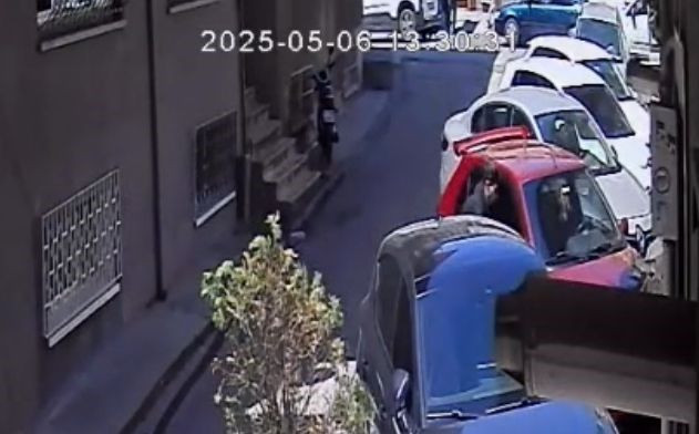 Komşuda Şok Görüntü: Aracı Parçaladı, Hiçbir Şey Olmamış Gibi Yürüyüp Gitti! - Sayfa 3