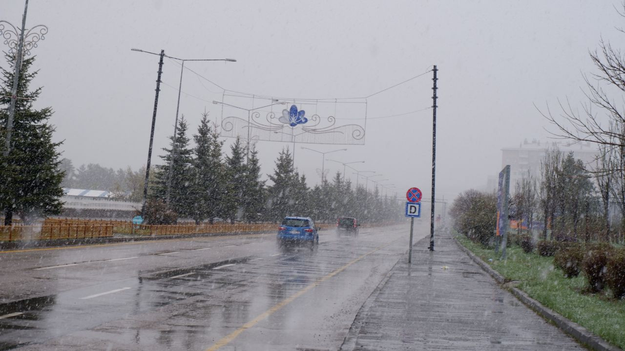 Erzurum'da Mayıs Ayında Kar Yağışı - Sayfa 1