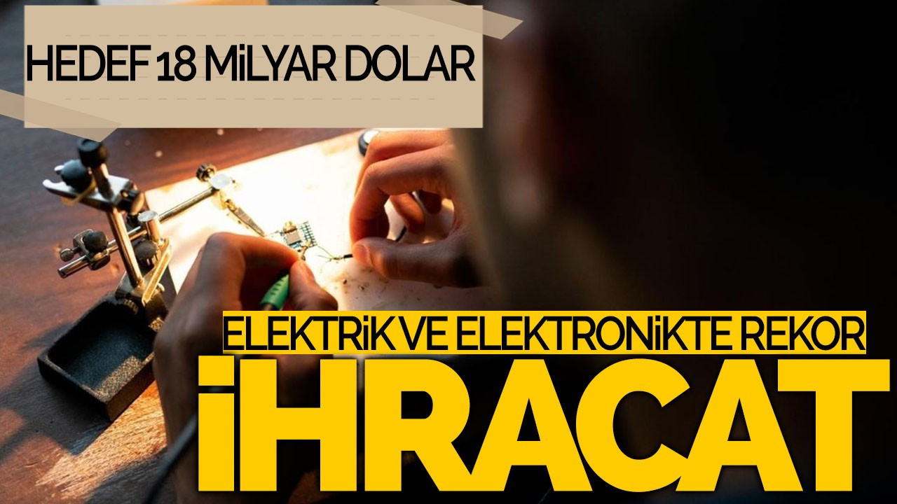 Elektrik ve Elektronikte Rekor İhracat: Hedef 18 Milyar Dolar