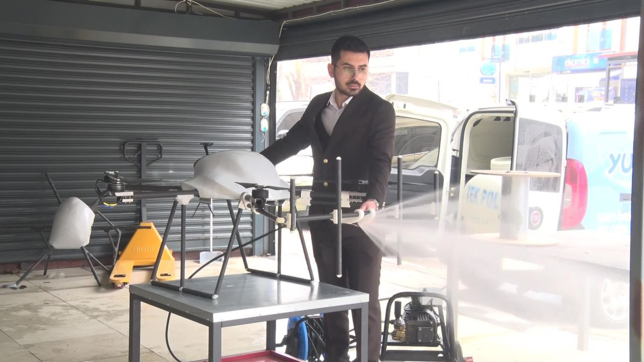 Mühendis Çiftten Çok Amaçlı Dron: Aydınlatıyor, Yıkıyor, Yangın Söndürüyor - Sayfa 2