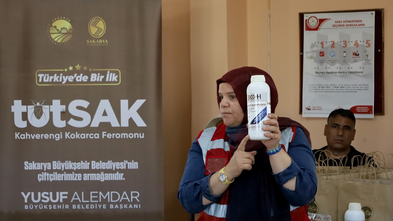 Sakarya’da Kahverengi Kokarcaya Karşı Yerli Çözüm:  “tutSAK” Sahada