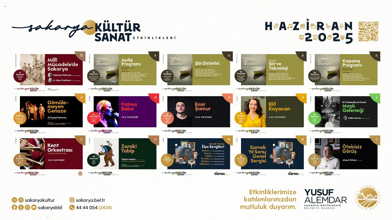 Büyükşehir kültür sanat etkinliklerinde Haziran takvimi belli oldu
