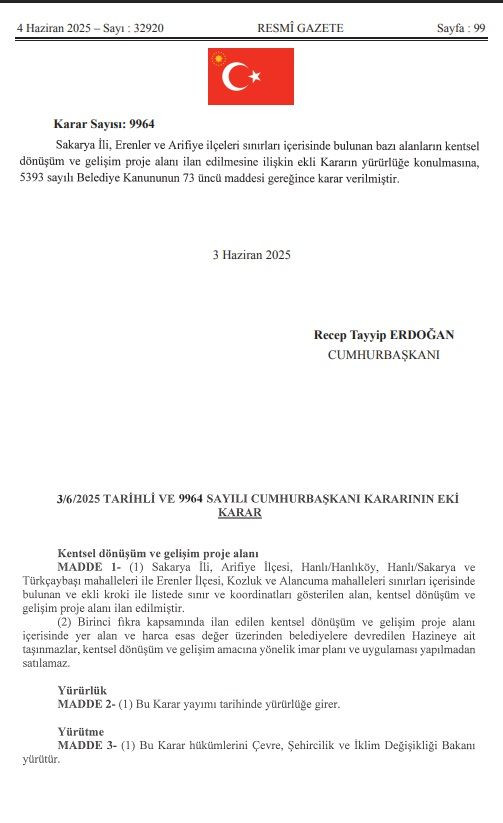 Sanayi dönüşümüne Cumhurbaşkanı Erdoğan imzası - Sayfa 1
