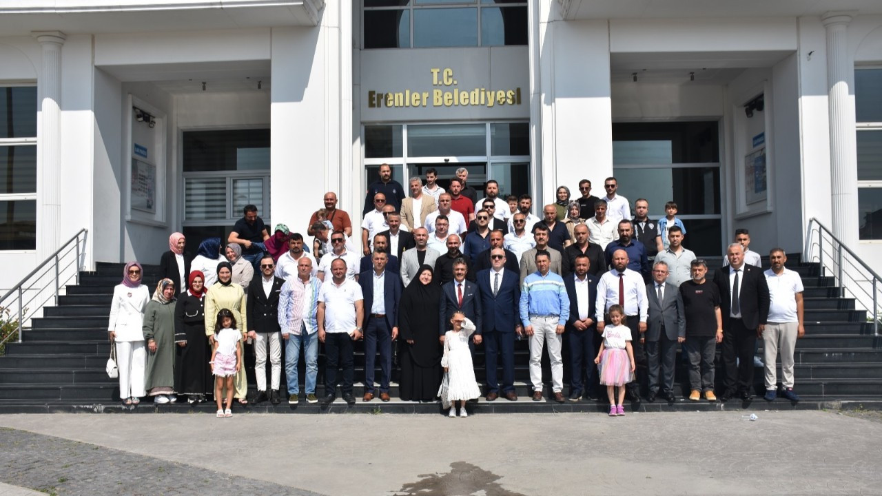 ERENLER BELEDİYESİ BAYRAMLAŞTI