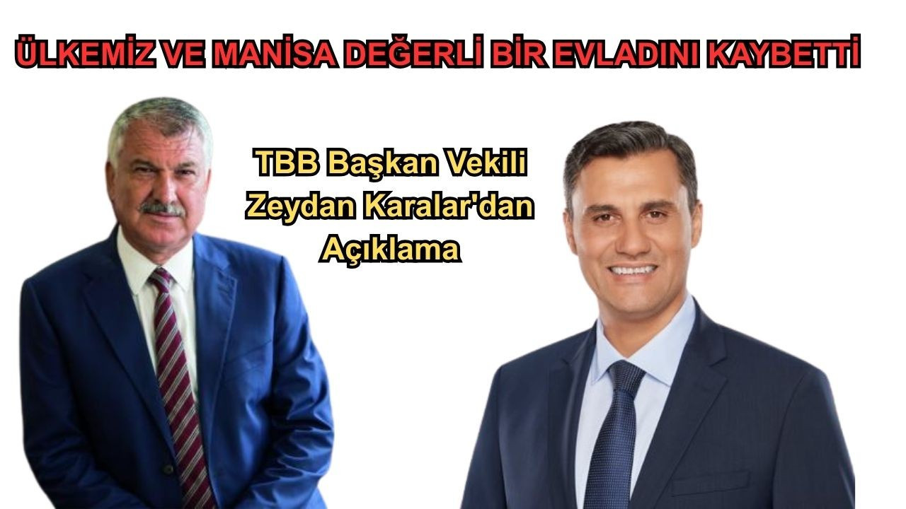 TBB Başkan Vekili Zeydan Karalar'dan Açıklama